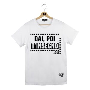 DAI POI T'INSEGNO UOMO BIANCO 10 Y POI T'INSEGNO