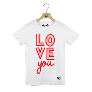 LOVE YOU BAMBINO BIANCO LOVE YOU