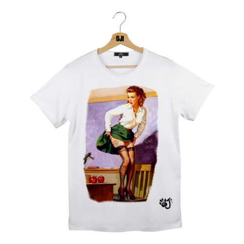 PIN UP PROF UOMO BIANCO 10 Y PIN UP PROF